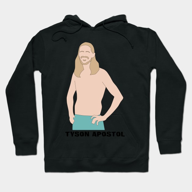 Tyson Apostol Hoodie by katietedesco